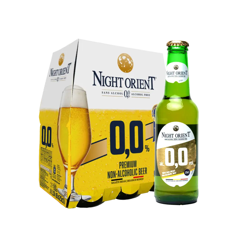 Night Orient Alcohol Free Blond Beer 25 cl