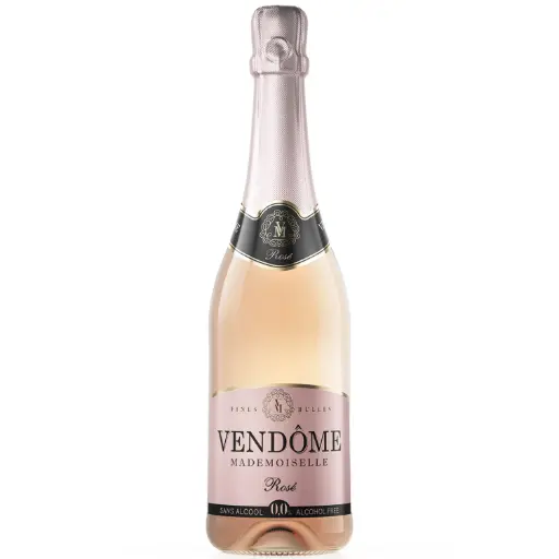 [2013750001A8010] Vendôme Mademoiselle Rosé pétillant sans alcool 75 cl